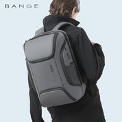 Sac à dos pour ordinateur portable 15,6 pouces BANGE avec port de chargement USB pour homme 6
