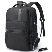 Sac à dos pour ordinateur portable 1,56 pouces BANGE pour homme, sac à dos de voyage d'affaires avec port de chargement USB, sac à dos de week-end 0