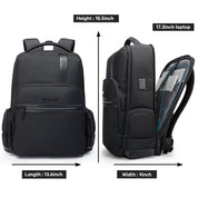Sac à dos pour ordinateur portable 1,56 pouces BANGE pour homme, sac à dos de voyage d'affaires avec port de chargement USB, sac à dos de week-end 3