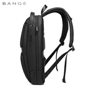 Sac à dos pour ordinateur portable BANGE, fin et étanche, à la mode, pour homme, compatible avec les modèles de 15,6 pouces 2