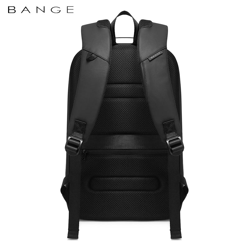 Sac à dos pour ordinateur portable BANGE, fin et étanche, à la mode, pour homme, compatible avec les modèles de 15,6 pouces 3