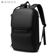Sac à dos pour ordinateur portable BANGE, fin et étanche, à la mode, pour homme, compatible avec les modèles de 15,6 pouces 4