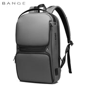 Sac à dos pour ordinateur portable BANGE, fin et étanche, à la mode, pour homme, compatible avec les modèles de 15,6 pouces 5
