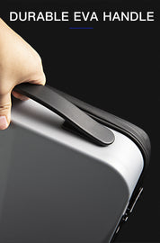 Sac à dos professionnel antivol BANGE Tech à coque rigide avec serrure TSA et port de chargement USB 8
