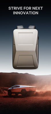 Sac à dos rigide extensible antivol BANGE avec port USB et organiseur 2