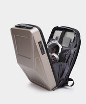 Sac à dos rigide extensible antivol BANGE avec port USB et organiseur 8
