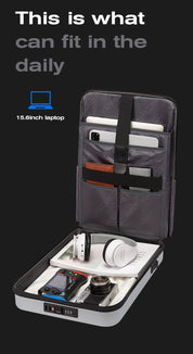 Sac à dos rigide pour ordinateur portable BANGE avec serrure TSA 7