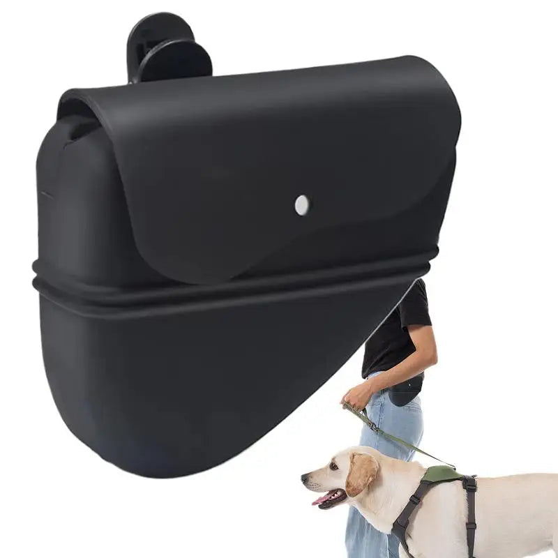 Sac à friandises en silicone pour chien, avec clip de taille, idéal pour l'entraînement. 1