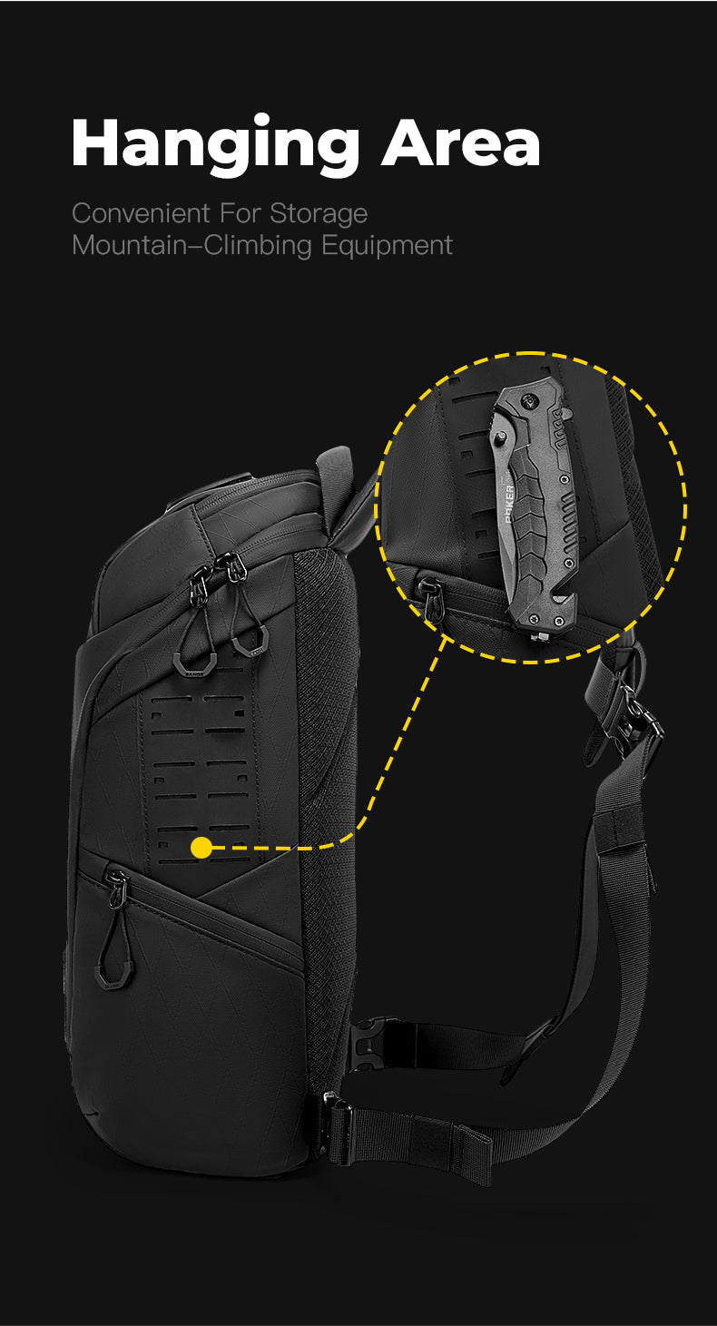 Sac bandoulière imperméable pour homme BANGE Essential 2