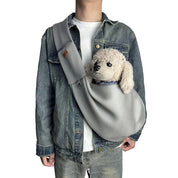 Sac bandoulière léger et respirant pour chiens 3