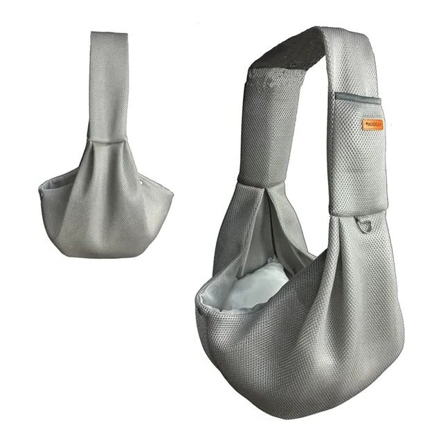 Sac bandoulière léger et respirant pour chiens 7