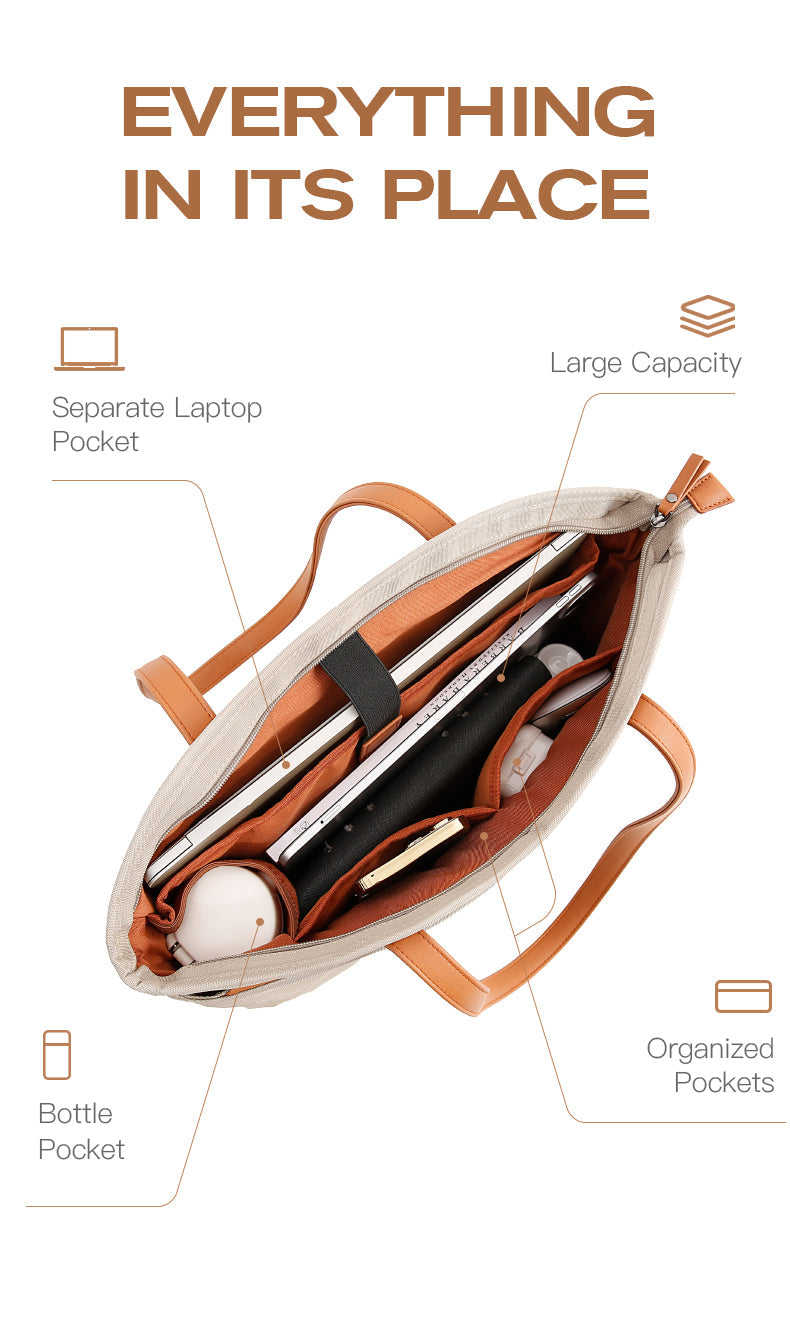 Sac de transport léger tout-en-un BANGE pour ordinateur portable de 14 pouces 8
