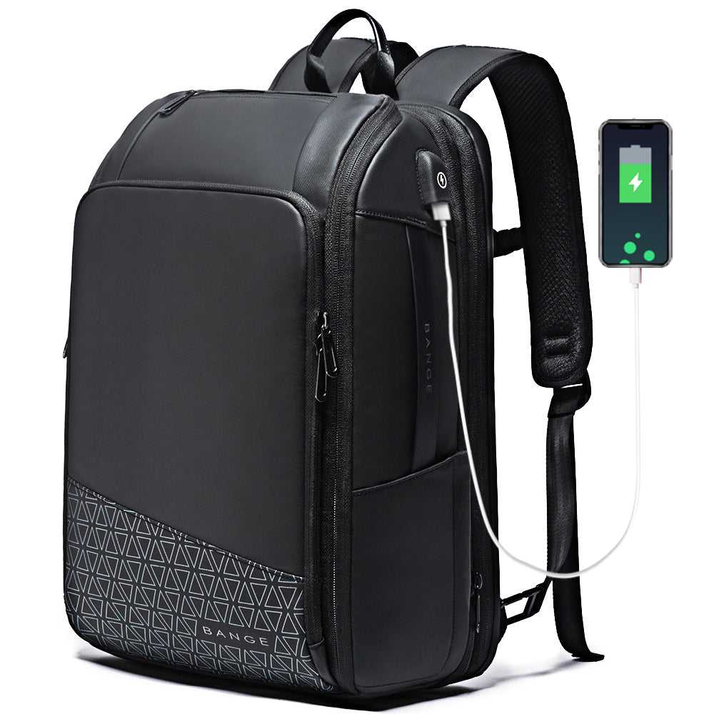 Sacs à dos de voyage BANGE, sac à dos de week-end, sac à dos d'affaires étanche pour ordinateur portable 15,6 pouces 0