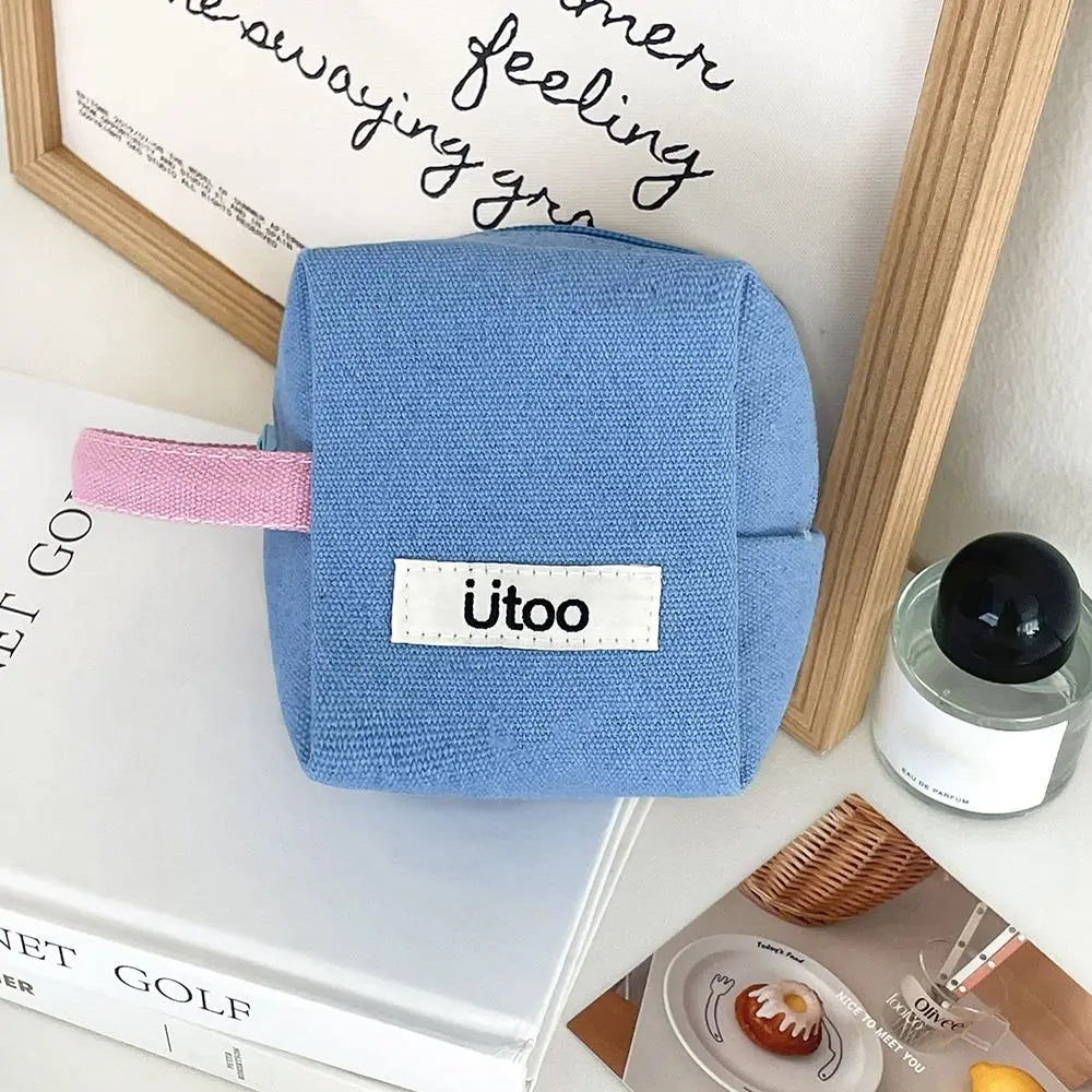 Solana | Trousse de maquillage en toile compacte
