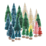 Sapins de Noël colorés pour votre bureau, lot de 5 1