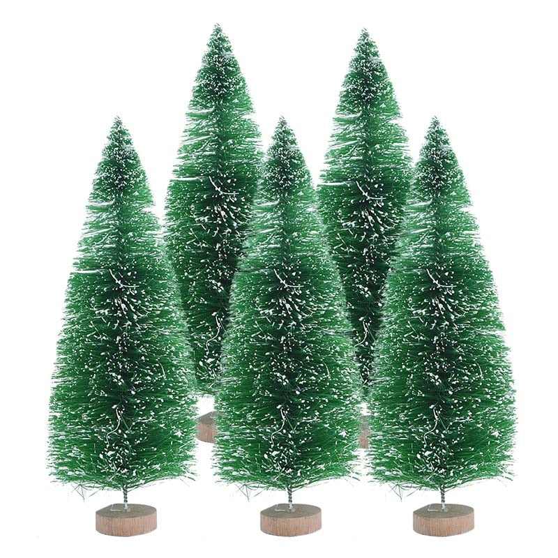 Sapins de Noël colorés pour votre bureau, lot de 5 11