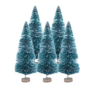 Sapins de Noël colorés pour votre bureau, lot de 5 12