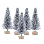 Sapins de Noël colorés pour votre bureau, lot de 5 13