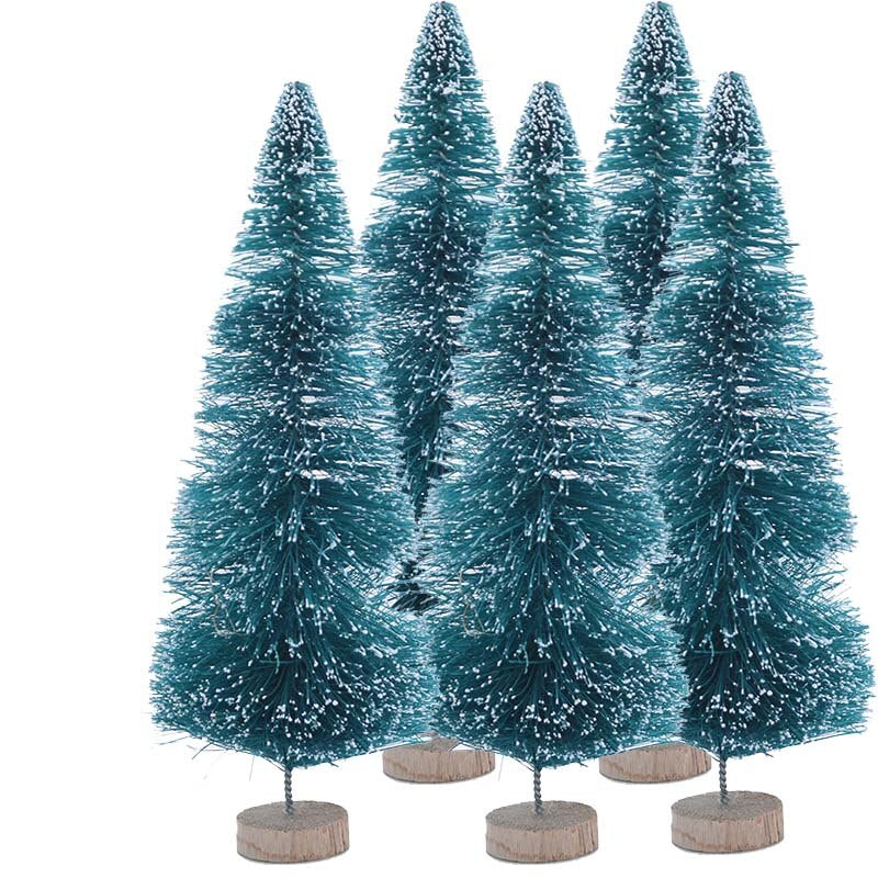 Sapins de Noël colorés pour votre bureau, lot de 5 18