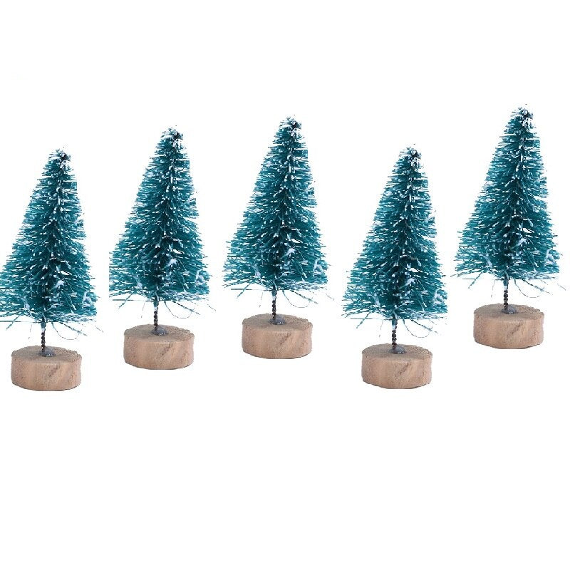 Sapins de Noël colorés pour votre bureau, lot de 5 20