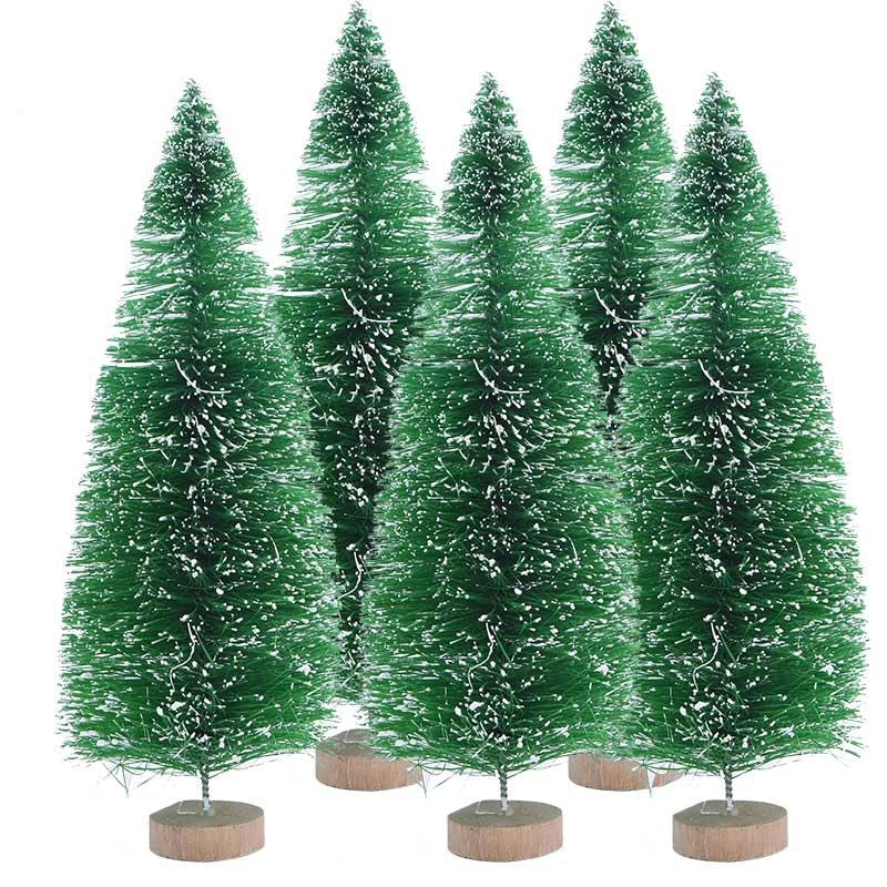Sapins de Noël colorés pour votre bureau, lot de 5 22