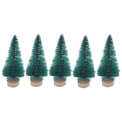Sapins de Noël colorés pour votre bureau, lot de 5 6