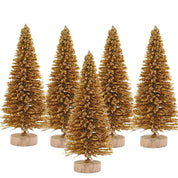 Sapins de Noël colorés pour votre bureau, lot de 5 7