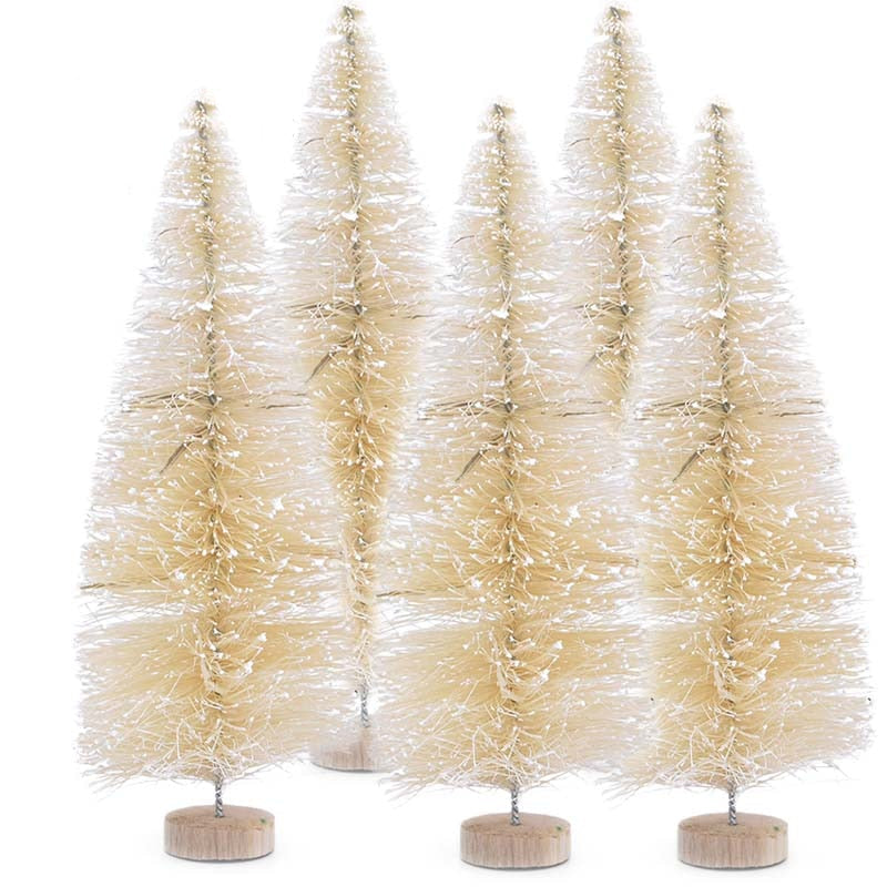 Sapins de Noël colorés pour votre bureau, lot de 5 9