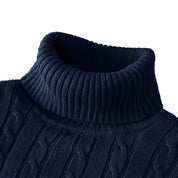 David | Casual turtleneck with chic pattern