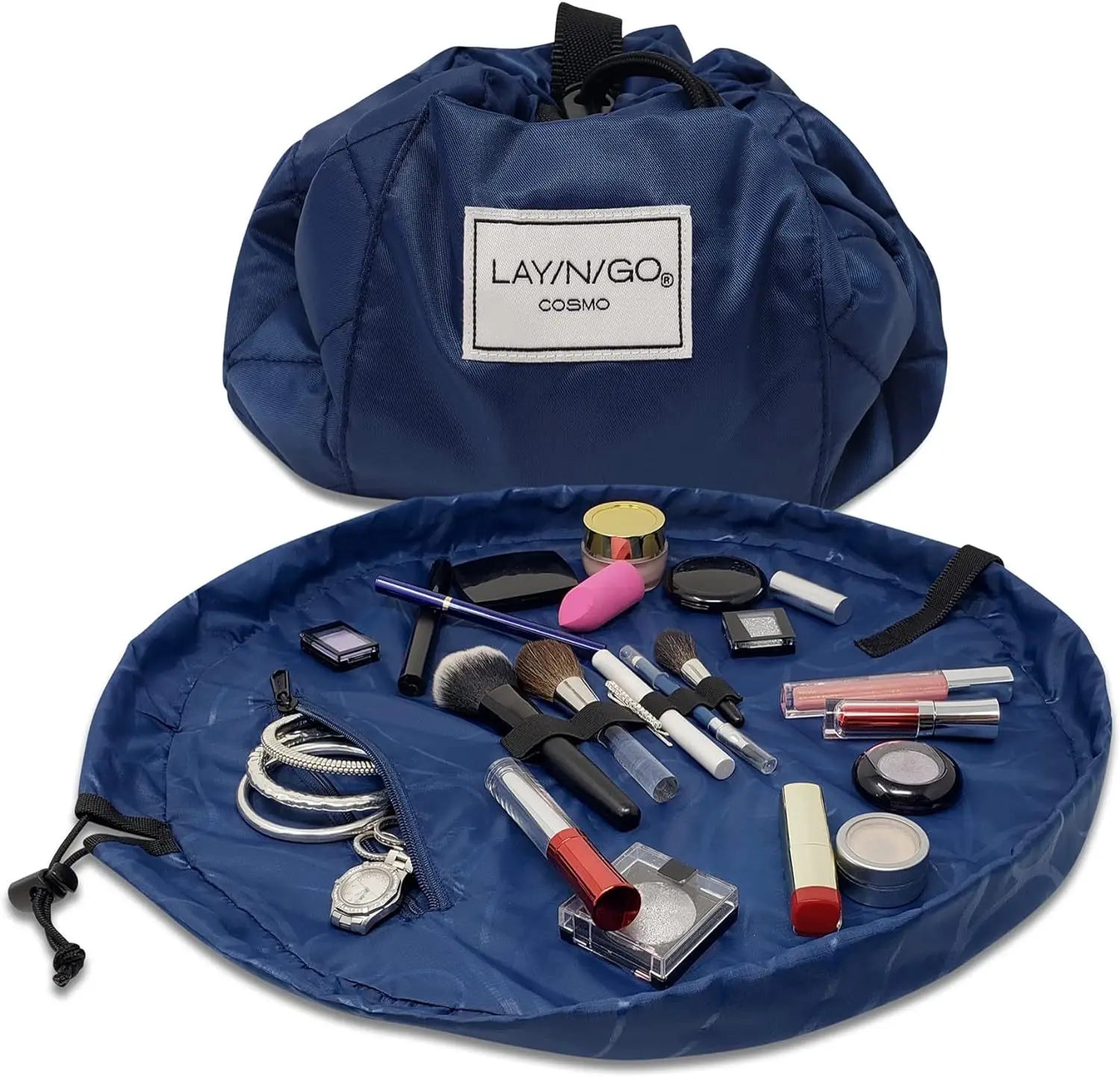 Layla | Elegant and versatile makeup bag with quick access