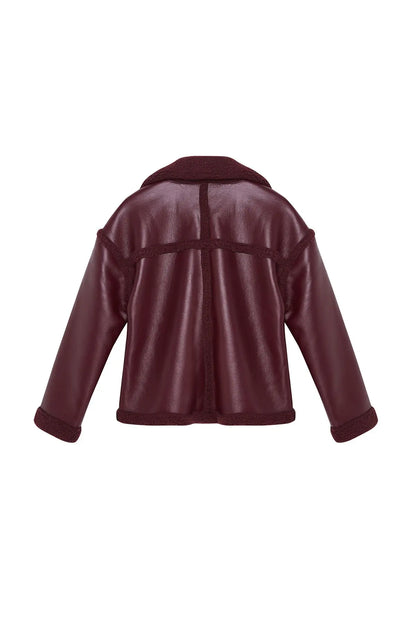 Aria | Veste en Simili Cuir