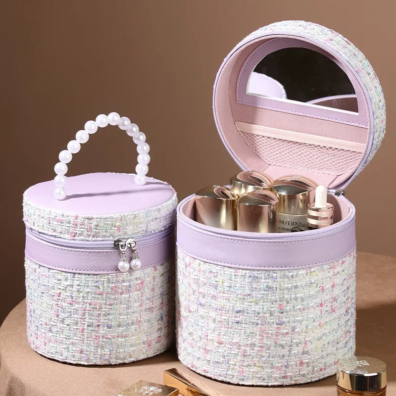 Lydia | Elegant, Portable, and Travel-Friendly Makeup Bag