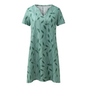 SARAH | Elegant sommerkjole med V-hals
