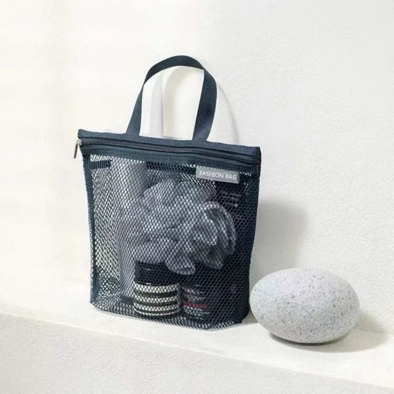 Eliza | Sac de toilette et de douche en maille légère