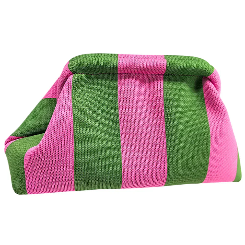 Lanie | Elegant and versatile striped cosmetic pouch
