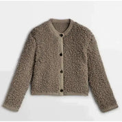 Alma | Gilet en Teddy pour femmes confortable et élégant pour l'hiver