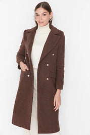 Loryna | Elegant Double-Breasted Coat