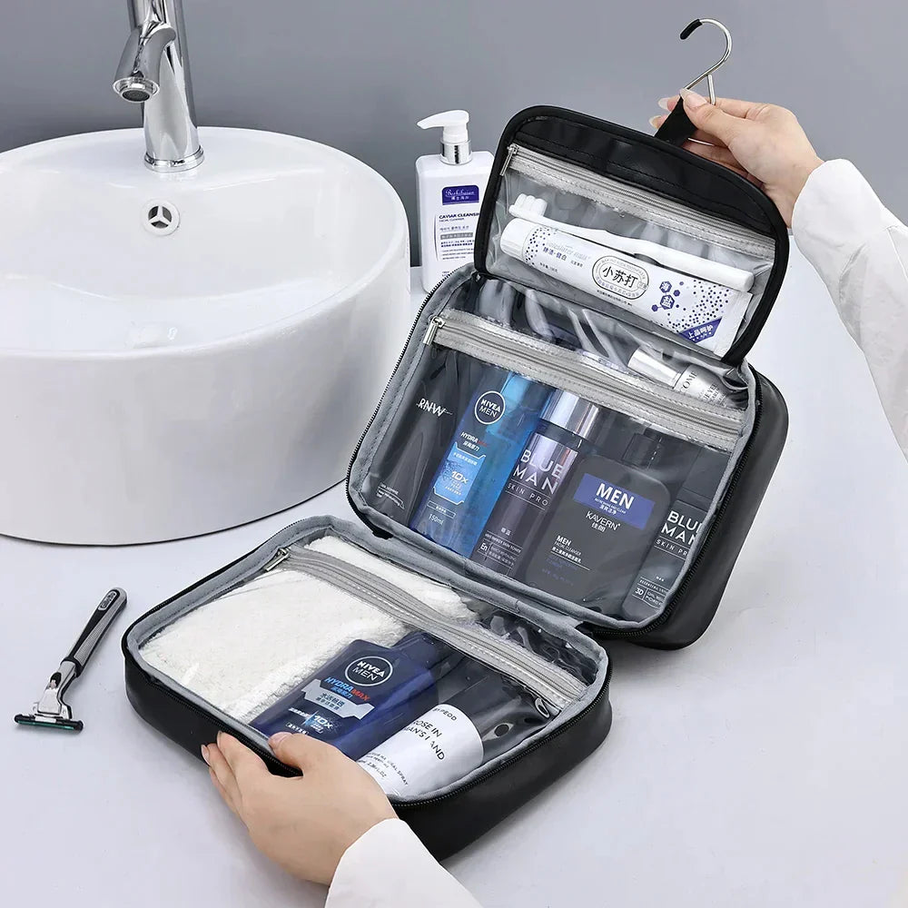 Lilianna | Practical and Convenient Multi-Layer Cosmetic Bag