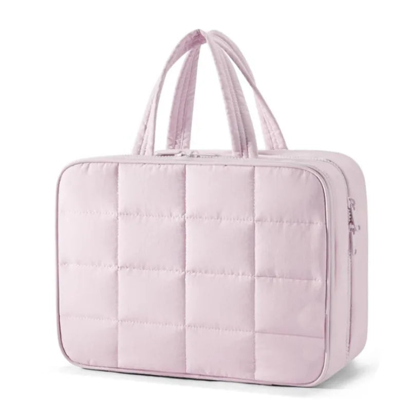 Kenya | Travel Makeup Bag with Jewelry Organizer