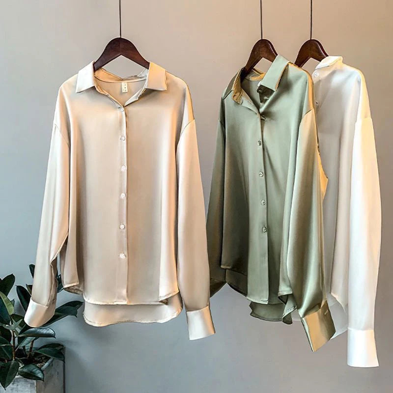 Celenza | Chemise Casual Élégante à Col Roulé