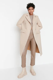 Loryna | Elegant Double-Breasted Coat
