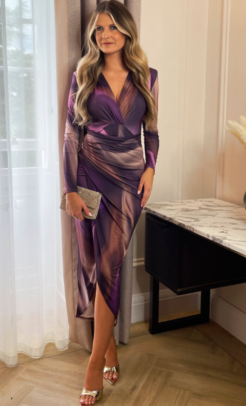 OLIVIA | Chic midi sommerkjole