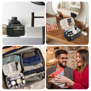 Aubrey | Trousse de beauté de voyage élégante et durable