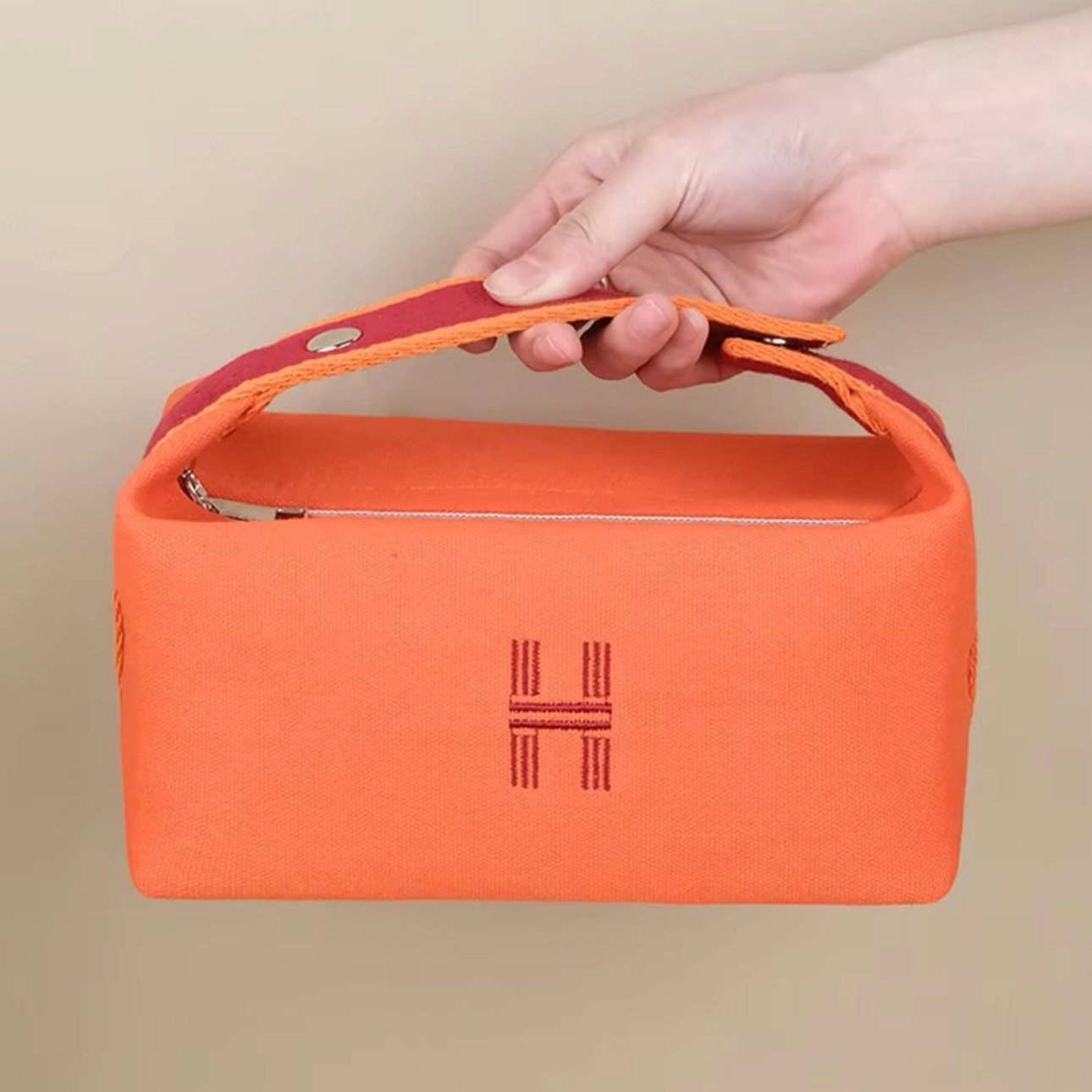 Kimora | Moniosainen kannettava toilettilaukku kankaasta kosmetiikalle