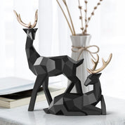 Sculptures de figures de cerfs 1