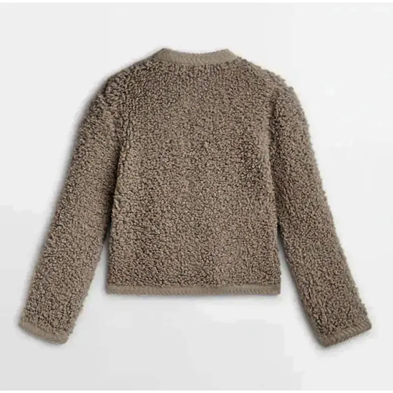 Alma | Gilet en Teddy pour femmes confortable et élégant pour l'hiver