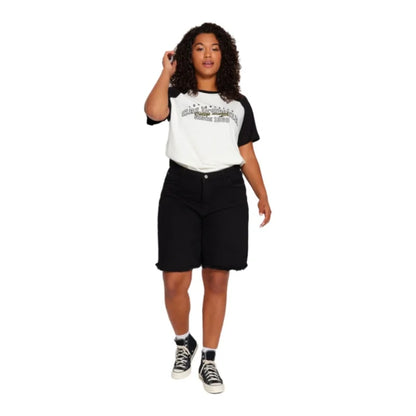 Zarina | Short Denim Large Taille