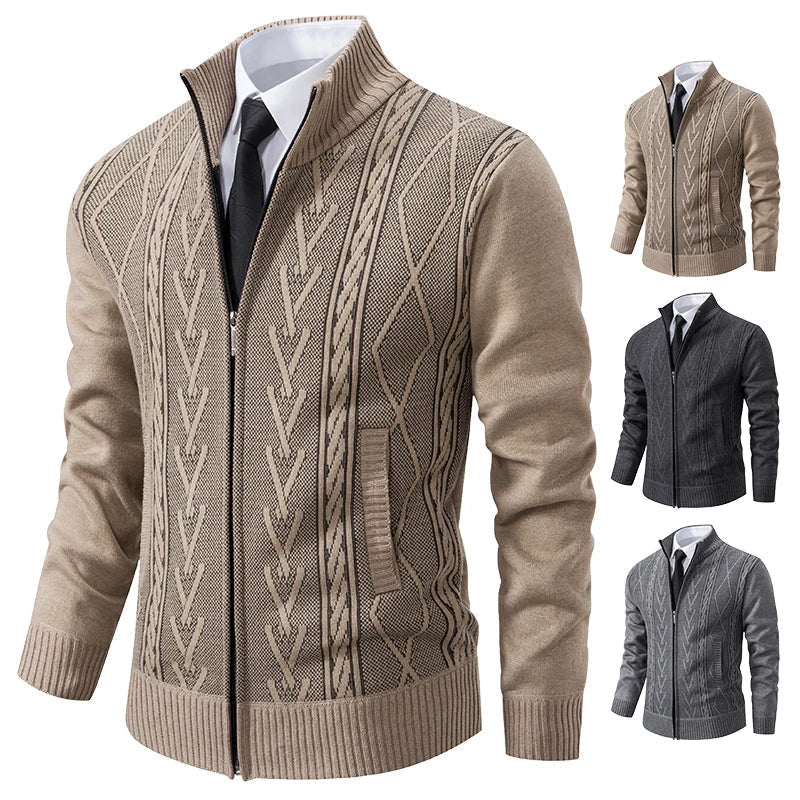 Michael | Elegant men's jacket with zipper