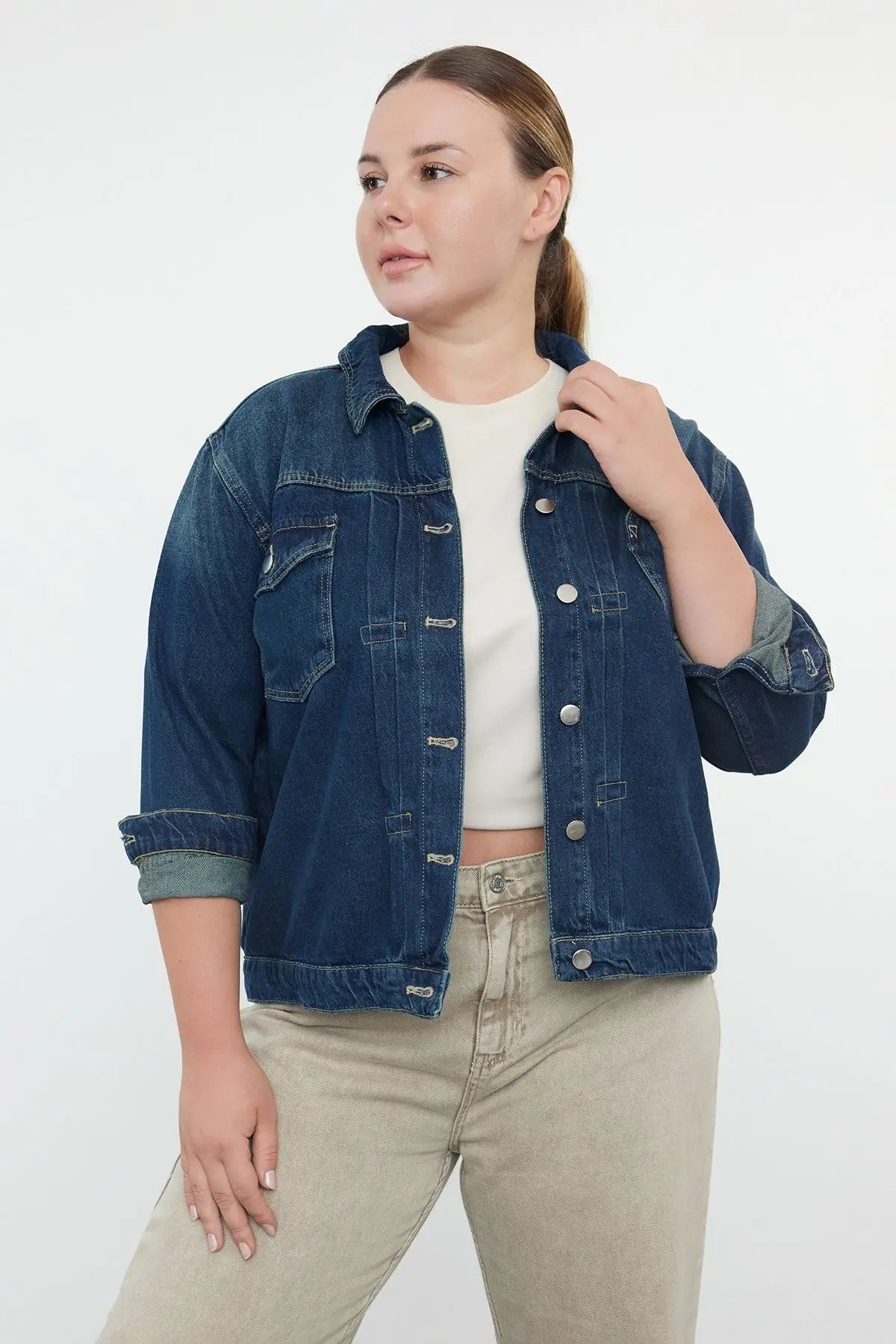 PEROLA | Elegant Denim Shirt