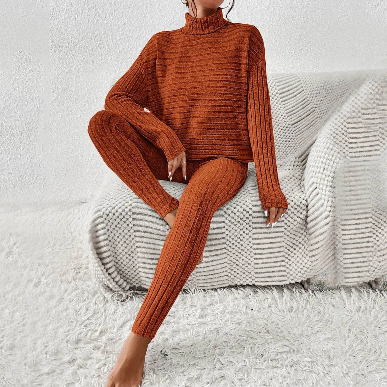 ASHLEY | Ensemble en tricot deux pièces
